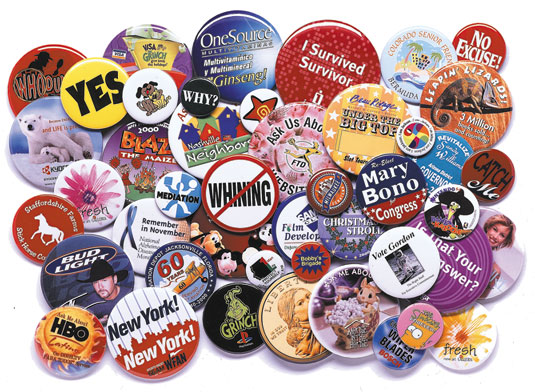 Buttons and  badges